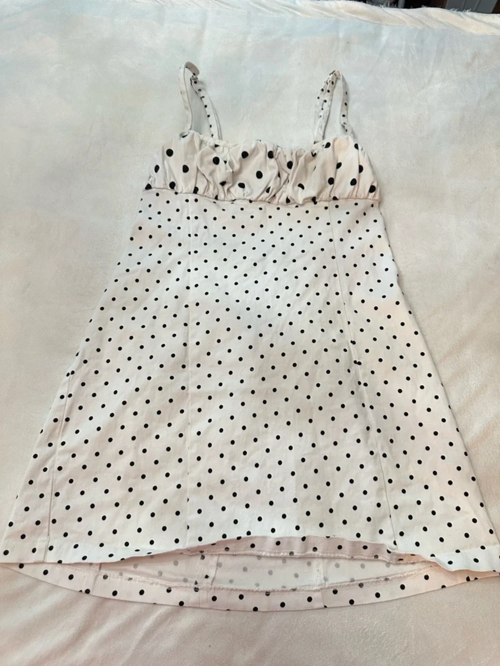 Free People Women's White Kerri Mini Dress Size XL 38673